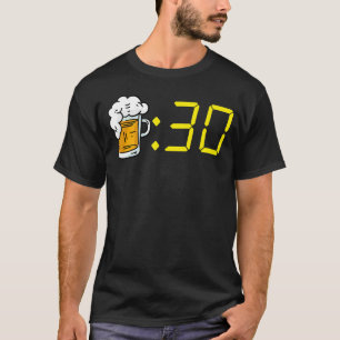bier 30 biertijd voor bier Drink Mannen bier 30 T-shirt