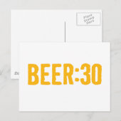 Bier : 30 briefkaart (Voorkant / Achterkant)