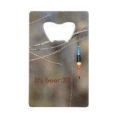 Bier:30 flesopener creditkaart flessenopener (Achterkant)