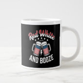 Bier 4 juli , Patriottisch Feest Grote Koffiekop (Rechts)