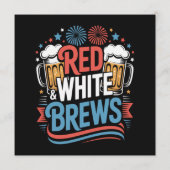 Bier 4 juli programmakaart (Achterkant)