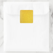 bier 4 vierkante sticker (Tas)