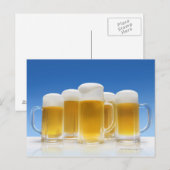 bier 6 briefkaart (Voorkant / Achterkant)