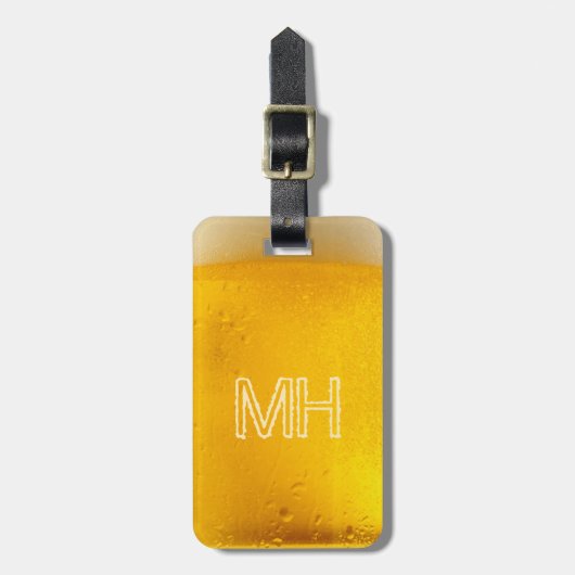 BIER aangepast bagagelabel (Voorkant verticaal)