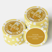 BIER aangepaste poker chips (Opstapeling)