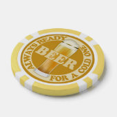 BIER aangepaste poker chips (Enkel)