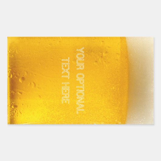 BIER aangepaste stickers (Voorkant)