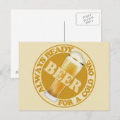 BIER aanpasbaar briefkaart (Voorkant / Achterkant)
