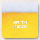 Bier Achtergrond Onderzetters (set van 4) (Voorkant)