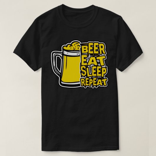 Bier Alcohol Fles Drink Garden T T-shirt (Design voorkant)