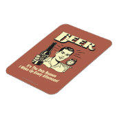 Bier: Alleen reden waarom ik vanmiddag wakker werd Magneet (Linkerzijde)