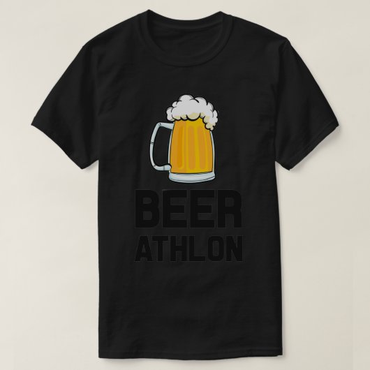 Bier Athlon T-shirt (Design voorkant)