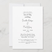 Bier & BBQ bruiloft uitnodiging (Voorkant)