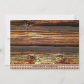 Bier BBQ en Baby shower Uitnodiging (Achterkant)