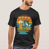 Bier, Beer Fishy, Fishy Fun T-shirt (Voorkant)