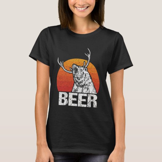 Bier Beer Mix Herten Drink T-shirt (Voorkant)