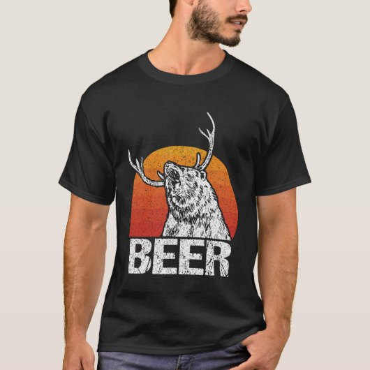 Bier Beer Mix Herten Drink T-shirt (Voorkant)