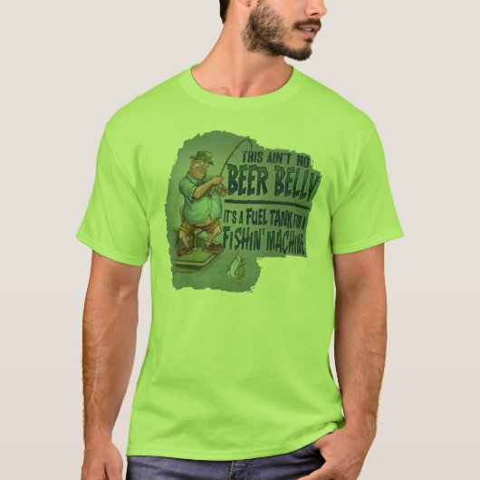 Bier Belly T T-shirt (Voorkant)