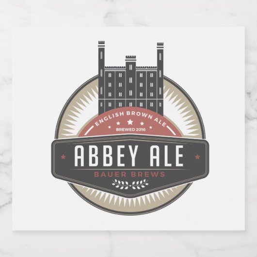 bier bier etiket (Enkel label)