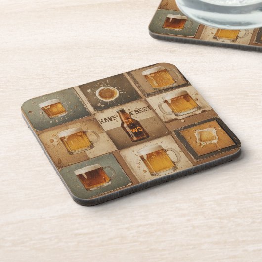  bier bier onderzetter (Linkerzijde)