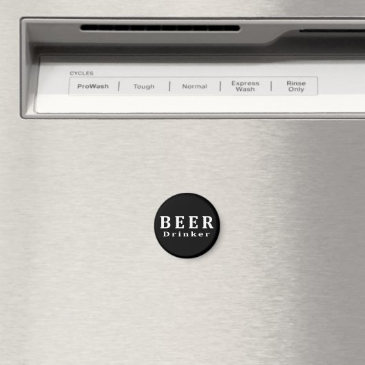 Bier, Bierdrinker Magneet (Insitu (Vaatwasser))