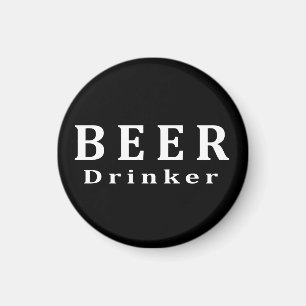 Bier, Bierdrinker Magneet