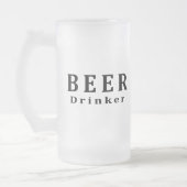 Bier, Bierdrinker Matglas Bierpul (Links)