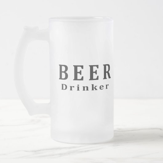 Bier, Bierdrinker Matglas Bierpul (Links)