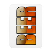 Bier, bierliefhebbers magneet (Verticaal)