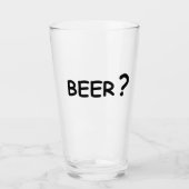 Bier? Bierliefhebbers ontwerpen Glas (Voorkant)