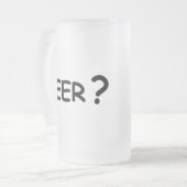 Bier? Bierliefhebbers ontwerpen Matglas Bierpul (Voorkant links)