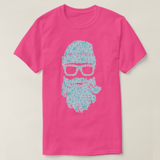 Bier: Blauw wit T-shirt (Design voorkant)