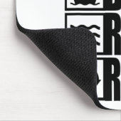 Bier Boot Rivier Herhaling Drinken Rivier Leven  Muismat (Hoek)