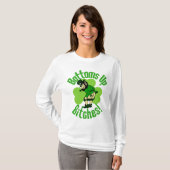 Bier Bottoms op Leprechauns! T-shirt (Voorkant volledig)