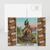 Bier! Briefkaart (Voorkant / Achterkant)