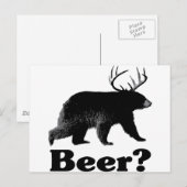 Bier? Briefkaart (Voorkant / Achterkant)