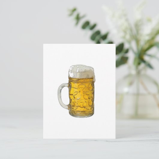 Bier Briefkaart (Staand voorkant)