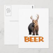 Bier Briefkaart (Voorkant / Achterkant)