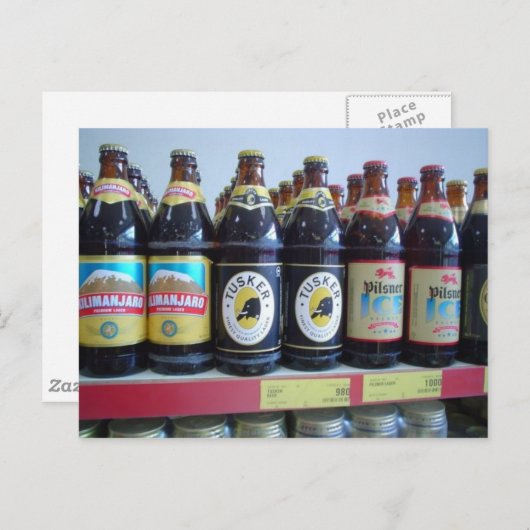 Bier Briefkaart (Voorkant / Achterkant)