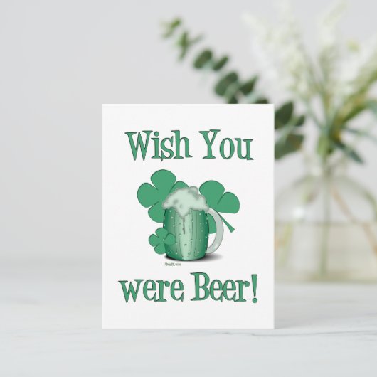 Bier Briefkaart (Staand voorkant)