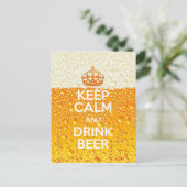 Bier Briefkaart (Staand voorkant)