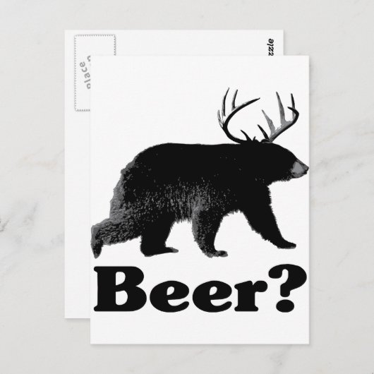 Bier? Briefkaart (Voorkant / Achterkant)