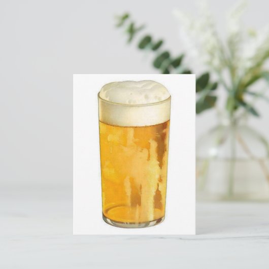 Bier Briefkaart (Staand voorkant)