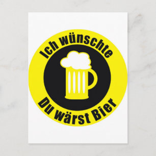Bier Briefkaart