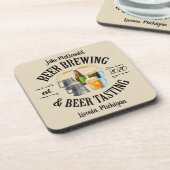 Bier Brouwen & Bier proeven Bier Onderzetter (Linkerzijde)