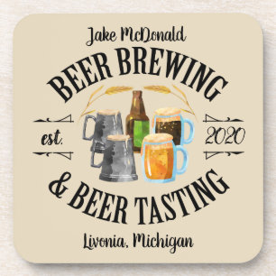 Bier Brouwen & Bier proeven Bier Onderzetter