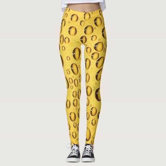 Bier Bubbelt Geen Schuim - Bierliefhebber Leggings (Voorkant)