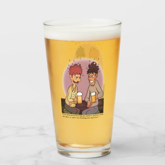 Bier Buddies Glas (Voorkant gevuld)