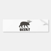 bier? bumpersticker (Voorkant)