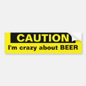 Bier Bumpersticker (Voorkant)